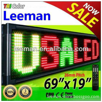 programmable flexible led sign P5 SMD programmable led sign for rental